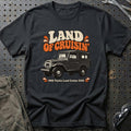 
Toyota Land Cruiser FJ40 1960 – Land of Cruisin’ T-Shirt – Sort
