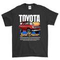 Toyota Land Cruiser T-Shirt-Beklædning-Toyota-Sort-S-Garage Culture Shop- garage - man cave - merchandise