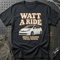 
Toyota Prius NHW20 2004 – Watt a Ride T-Shirt – Sort