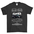 Toyota Supra A90 T-Shirt-Beklædning-Toyota-Sort-S-Garage Culture Shop- garage - man cave - merchandise