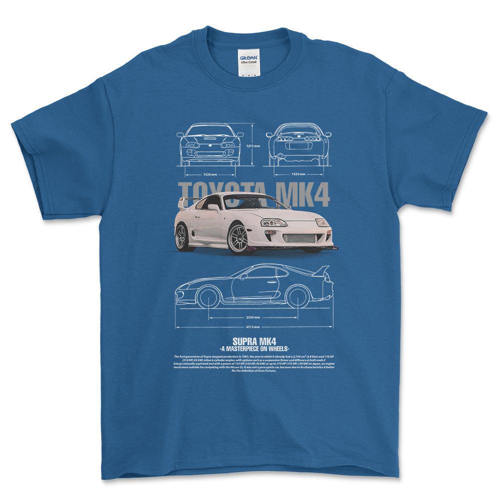 Toyota Supra MK4 - Unisex T-Shirt-Beklædning-Toyota-Garage Culture Shop- garage - man cave - merchandise