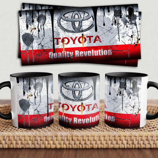 Toyota "To Toner" Vintage Keramisk Krus-Krus-Toyota-Garage Culture Shop- garage - man cave - merchandise