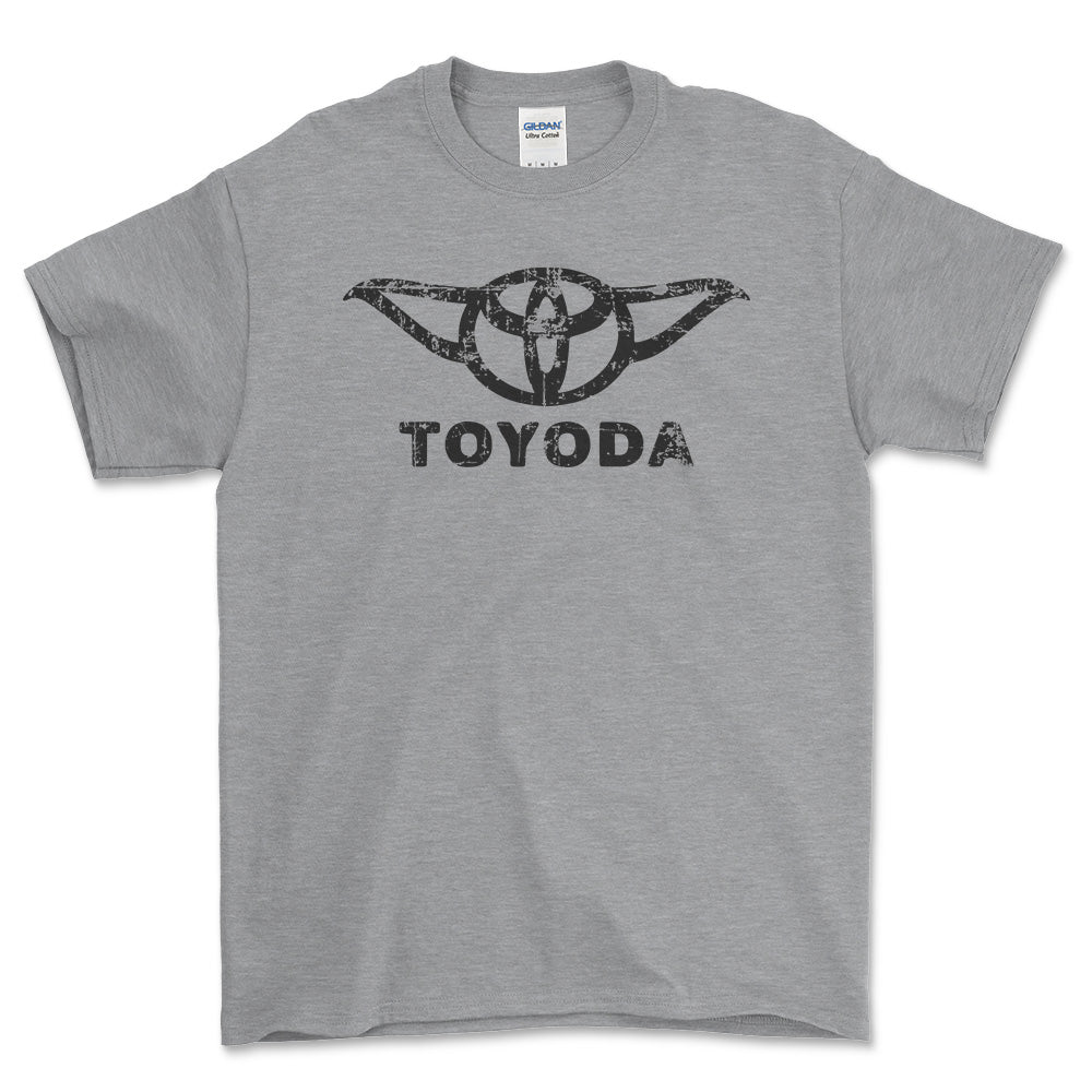 Toyota Toyoda T-Shirt-Beklædning-Toyota-Grå Sport-S-Garage Culture Shop- garage - man cave - merchandise