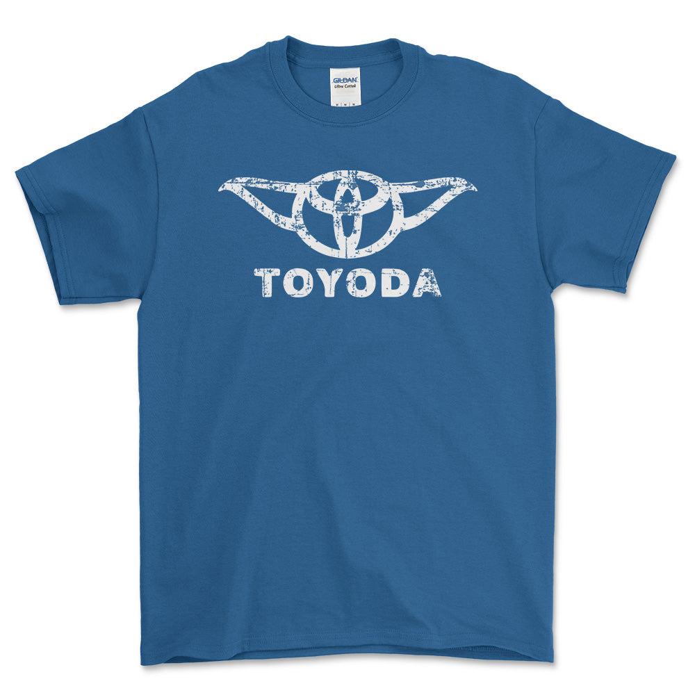 Toyota Toyoda T-Shirt-Beklædning-Toyota-Blå Royal-S-Garage Culture Shop- garage - man cave - merchandise