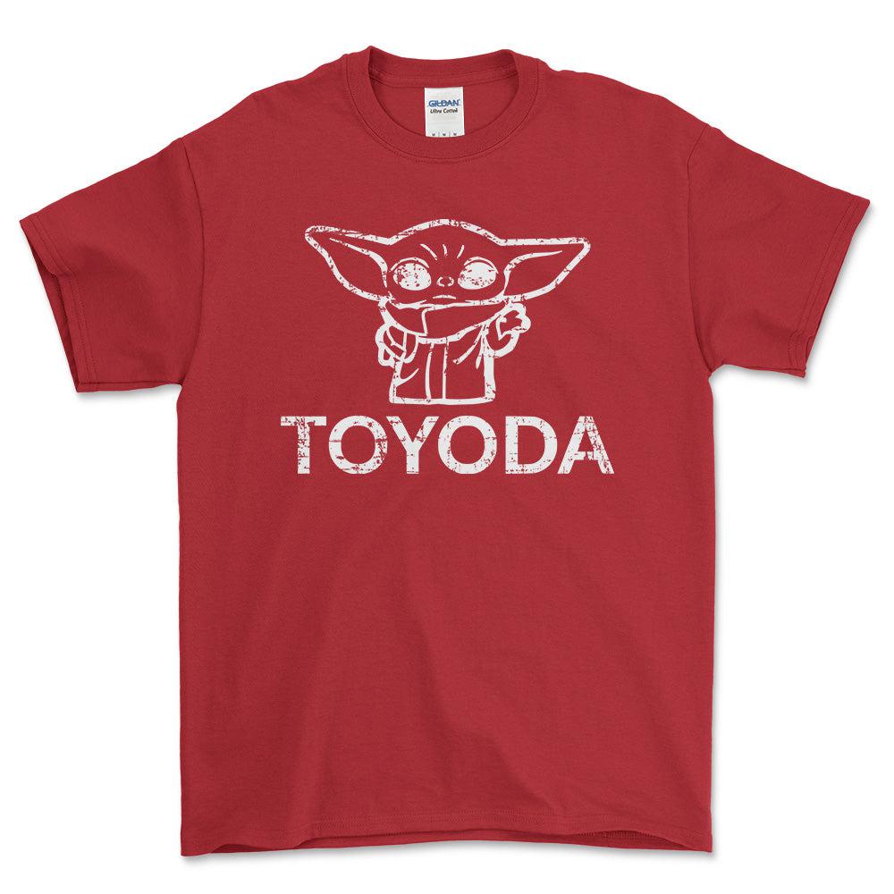 Toyota Toyoda Unisex T-Shirt , Bomuld-Beklædning-Toyota-Rød-S-Garage Culture Shop- garage - man cave - merchandise