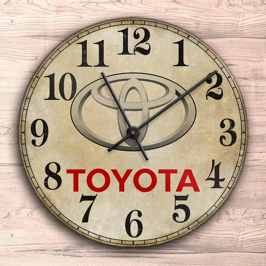 Toyota Vægur Rundt-Clock-Toyota-Garage Culture Shop- garage - man cave - merchandise