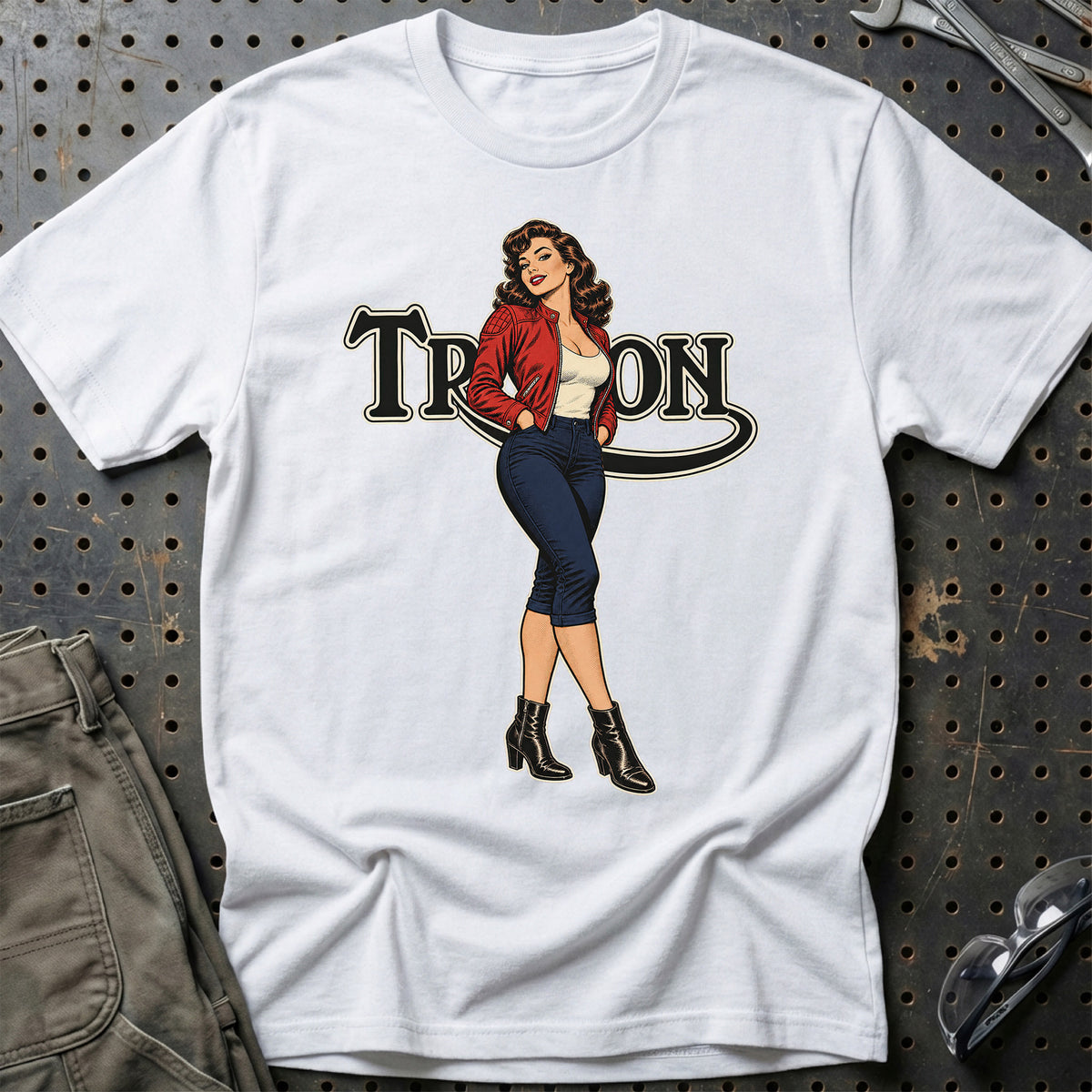 
Produktbillede af Triton Retro Pinup T-Shirt