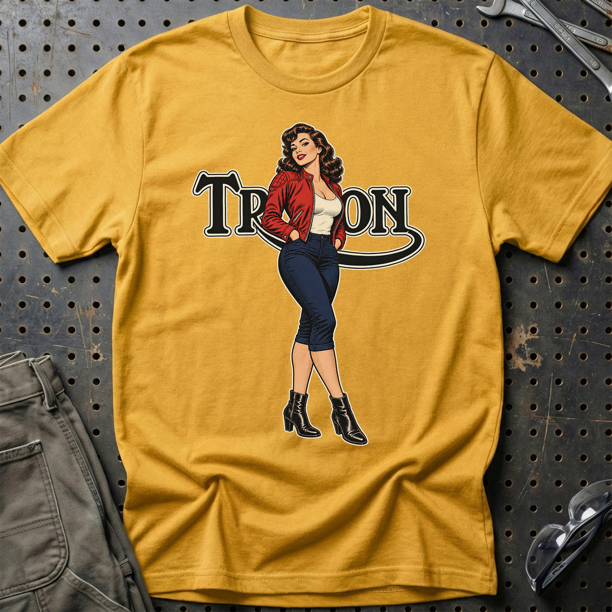 
Produktbillede af Triton Retro Pinup T-Shirt