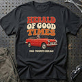 
Triumph Herald 1966 – Herald of Good Times T-Shirt – Sort