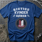 Triumph Rigtige Kvinder Kører T-Shirt-Beklædning-Triumph-Garage Culture Shop- garage - man cave - merchandise