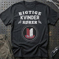 Triumph Rigtige Kvinder Kører T-Shirt-Beklædning-Triumph-Garage Culture Shop- garage - man cave - merchandise