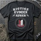 Triumph Rigtige Kvinder Kører T-Shirt-Beklædning-Triumph-Garage Culture Shop- garage - man cave - merchandise
