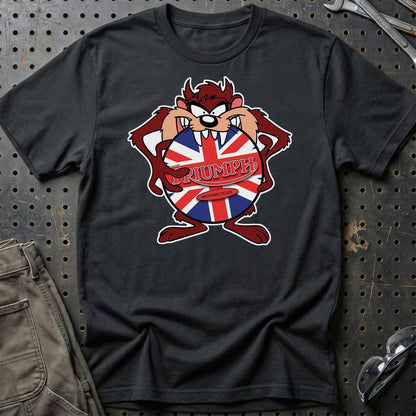 Triumph TAZ Unisex T-Shirt , Bomul-Beklædning-Triumph-Sort-S-Garage Culture Shop- garage - man cave - merchandise
