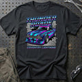 Triumph TR4 Thunder Roadster Coventry Lightning T-Shirt-Beklædning-Triumph-Sort-S-Garage Culture Shop- garage - man cave - merchandise