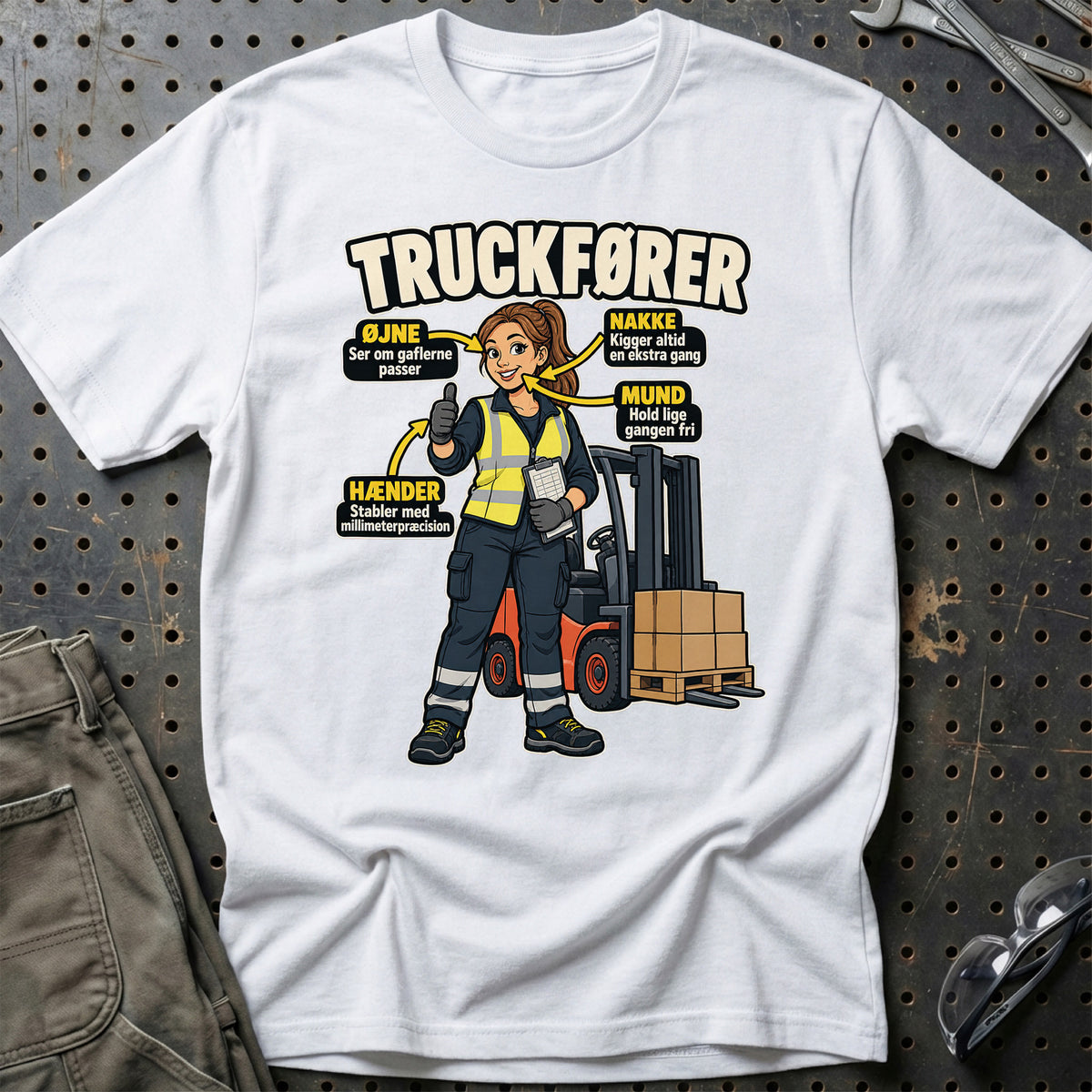 
Produktbillede af Truckfører – Anatomi T-Shirt