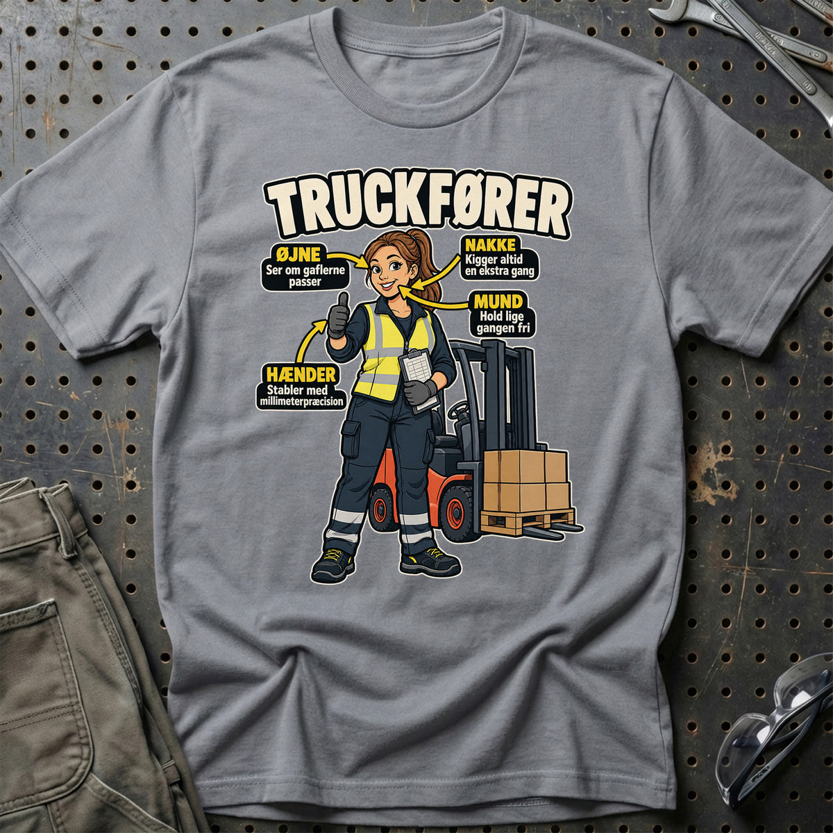 
Produktbillede af Truckfører – Anatomi T-Shirt