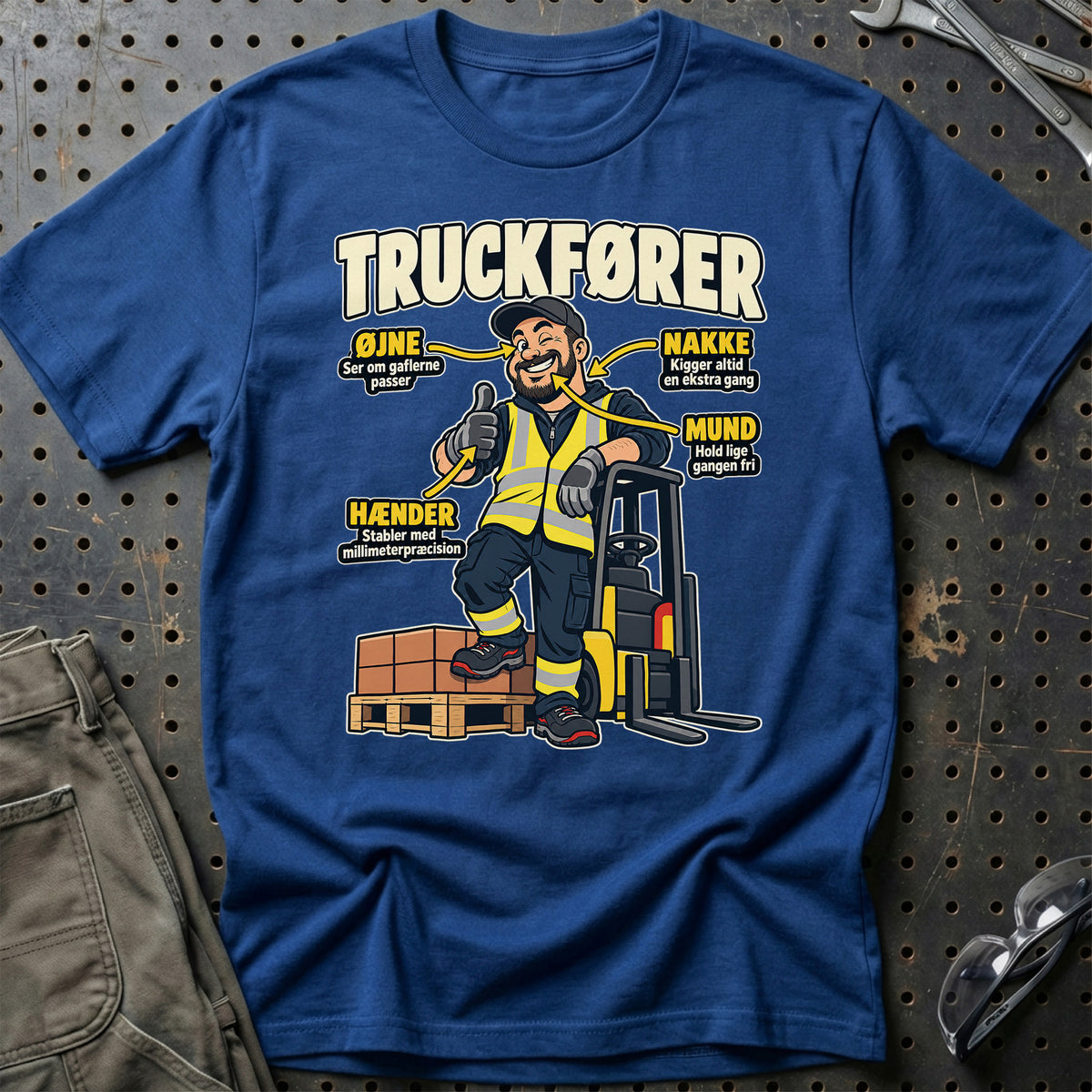 
Produktbillede af Truckfører – Anatomi T-Shirt