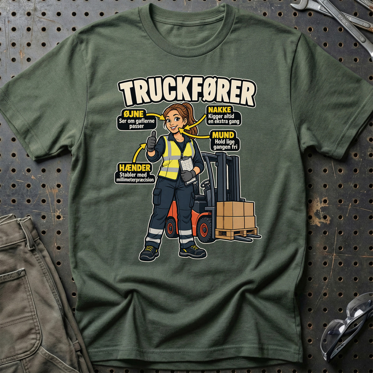 
Produktbillede af Truckfører – Anatomi T-Shirt