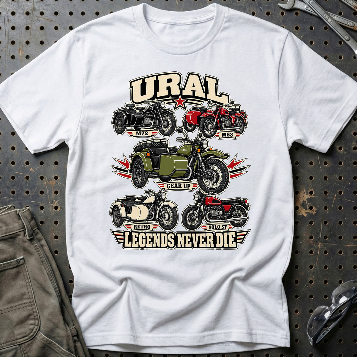 
Produktbillede af Ural Legends Never Die T-Shirt