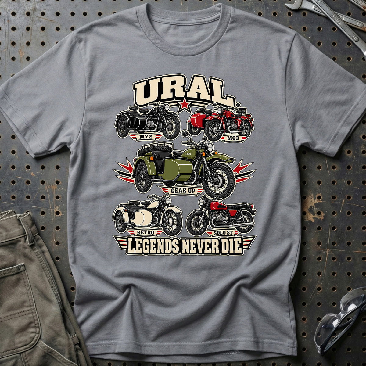 
Produktbillede af Ural Legends Never Die T-Shirt