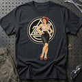 Ural Retro Pinup T-Shirt – Sort