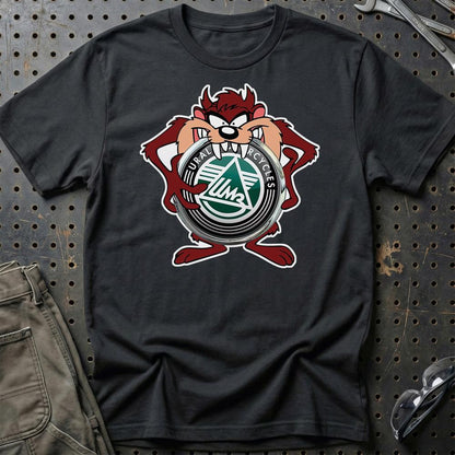 Ural TAZ Unisex T-Shirt , Bomuld-Beklædning-Ural-Sort-S-Garage Culture Shop- garage - man cave - merchandise