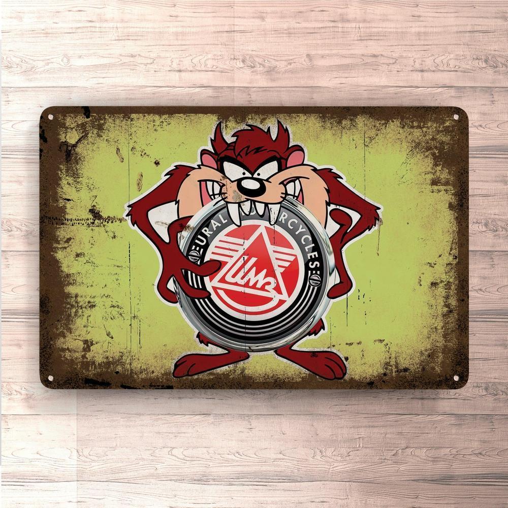 Ural Taz Vintage Skilte, Musemåtte, Dørmåtte-Skilte-Ural-Garage Culture Shop- garage - man cave - merchandise