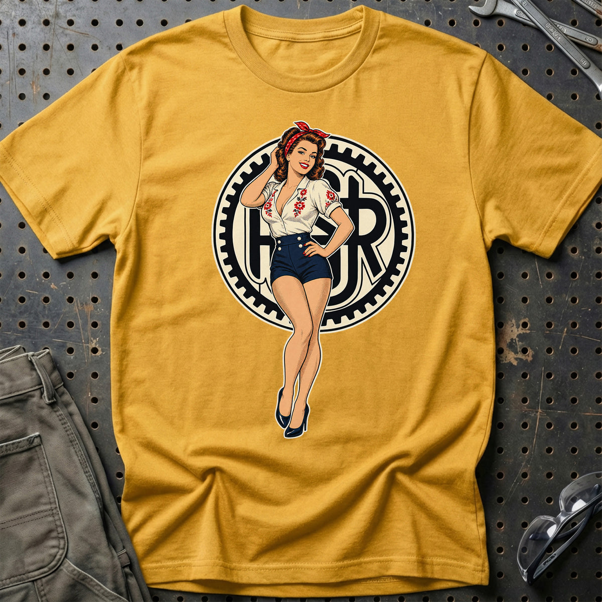 
Produktbillede af Ursus Retro Pinup T-Shirt