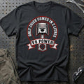 V8 Power - Only Juice Comes in 2 Litres Car Enthusiast T-Shirt-Beklædning-Garage Culture-Sort-S-Garage Culture Shop- garage - man cave - merchandise
