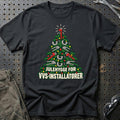 
VVS-installatør – Julehygge – Unisex T-Shirt – Sort