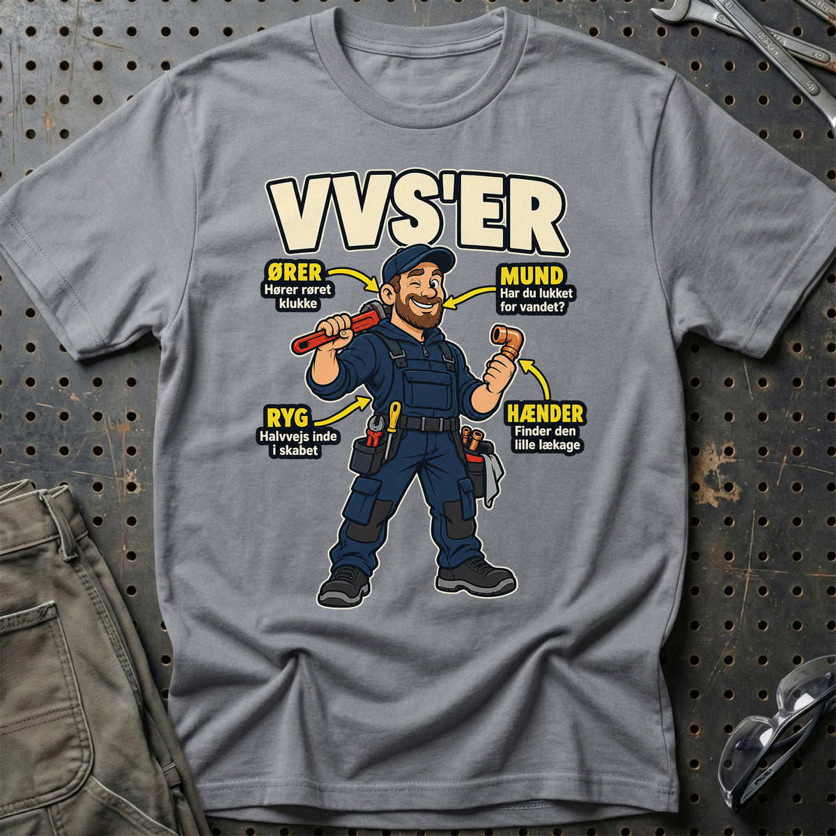 
Produktbillede af VVS'er – Anatomi T-Shirt