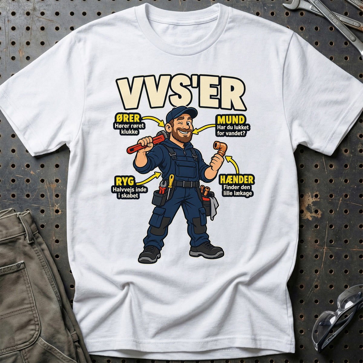
Produktbillede af VVS'er – Anatomi T-Shirt