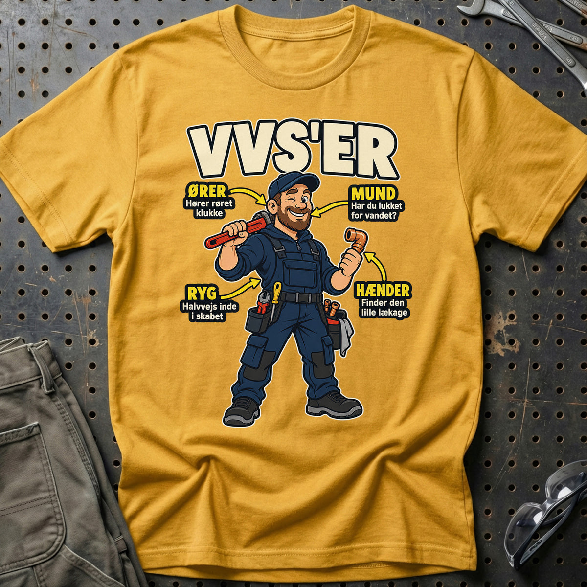 
Produktbillede af VVS'er – Anatomi T-Shirt