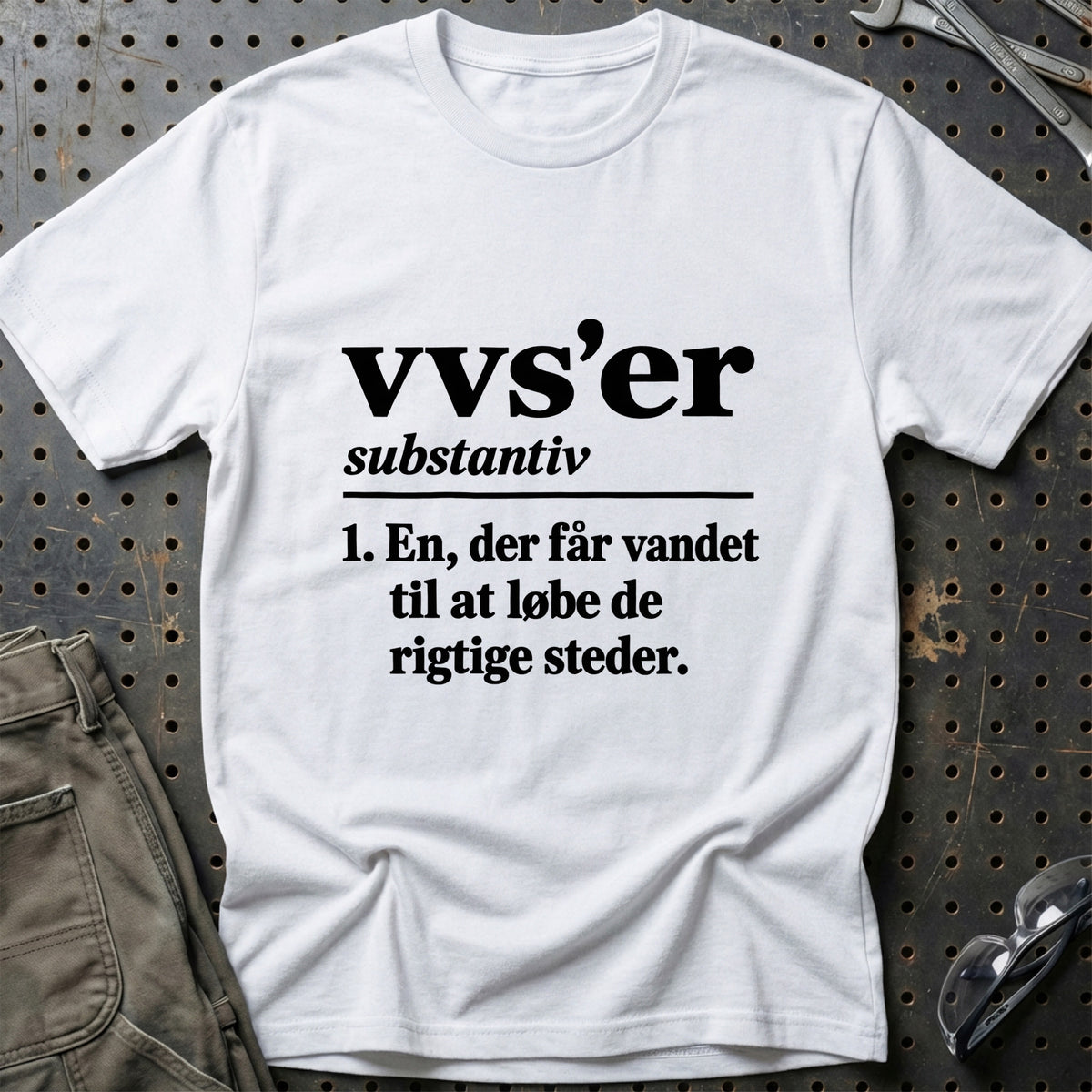 
VVS'er – Definition T-Shirt – Hvid