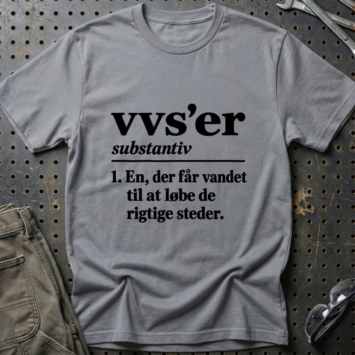 
VVS'er – Definition T-Shirt – Grå Sport