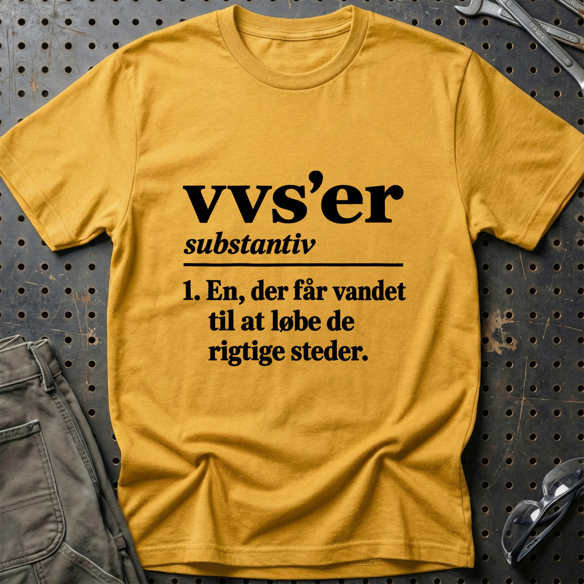 
VVS'er – Definition T-Shirt – Guld