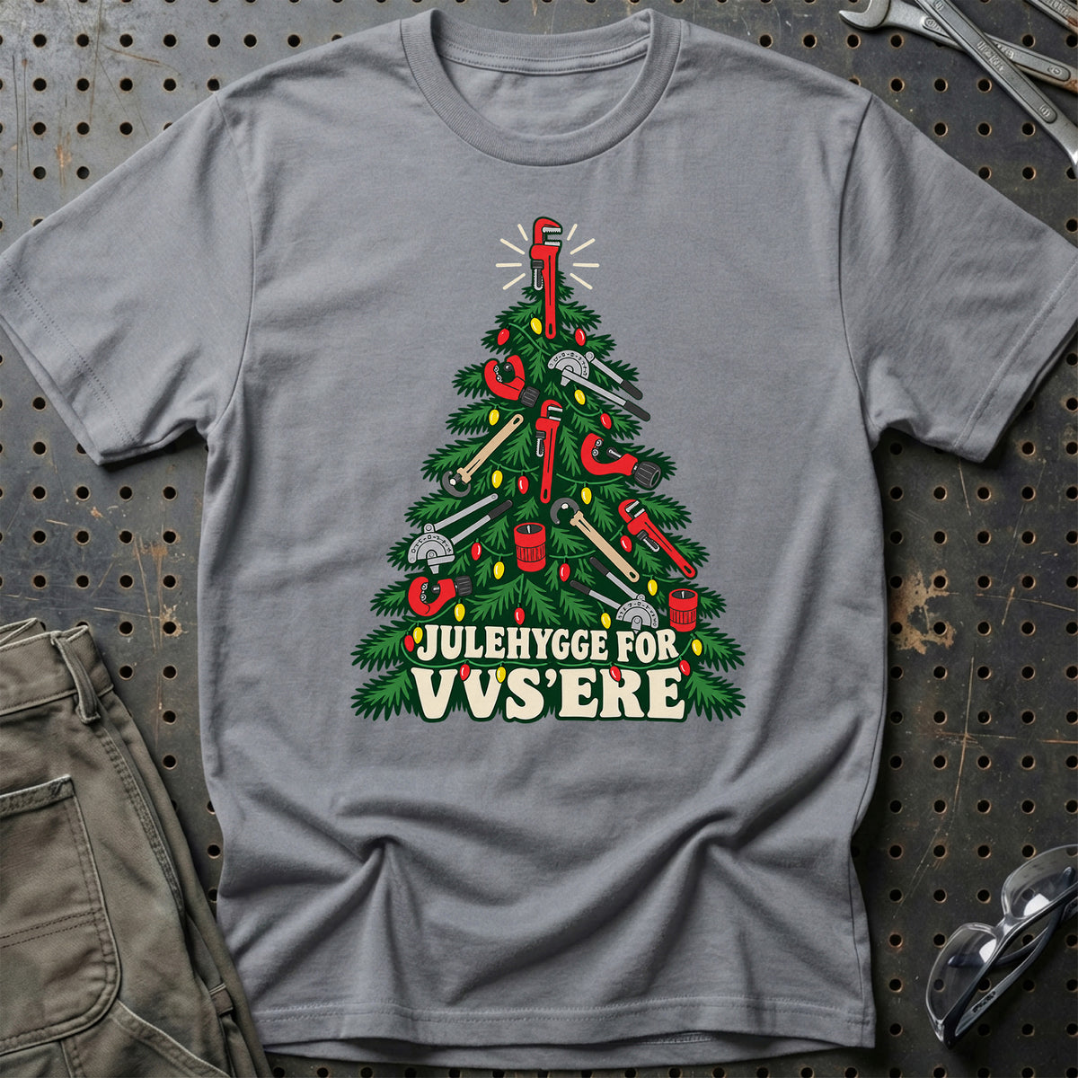 
VVS'er – Julehygge – Unisex T-Shirt – Grå Sport