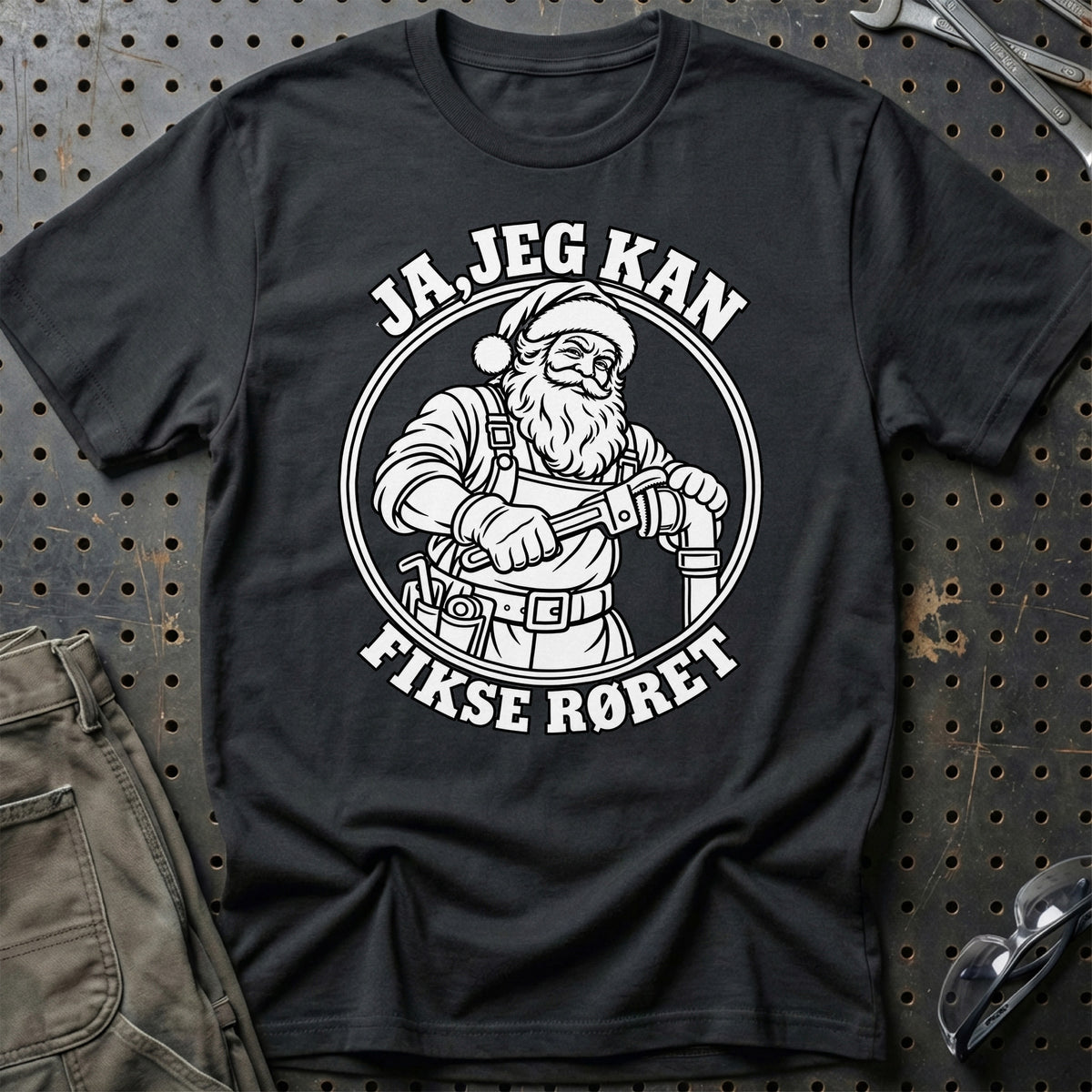 
VVS’er – Santa Kan Det – Jul T-Shirt – Sort
