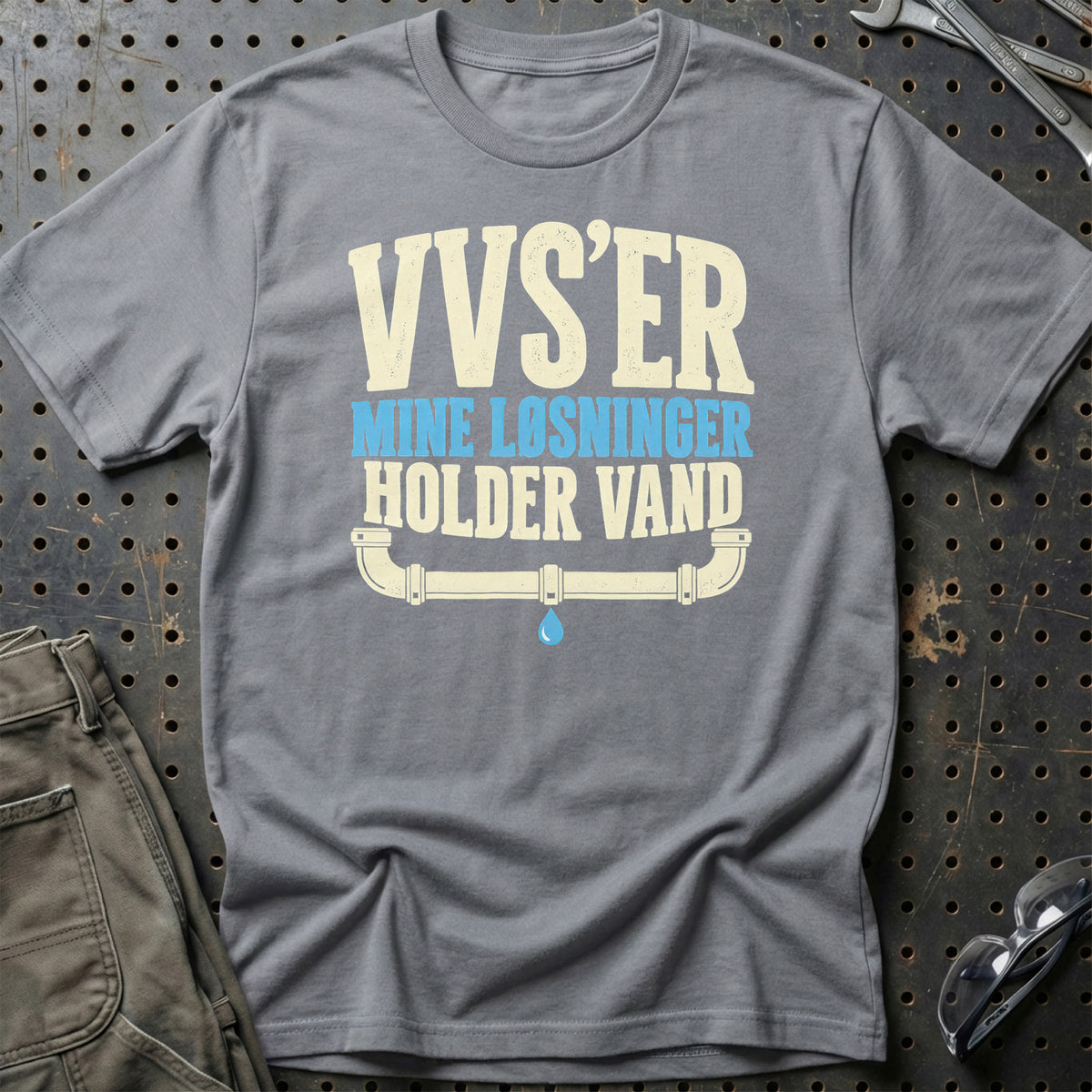 
Produktbillede af VVS’er – Mine Løsninger Holder Vand T-Shirt