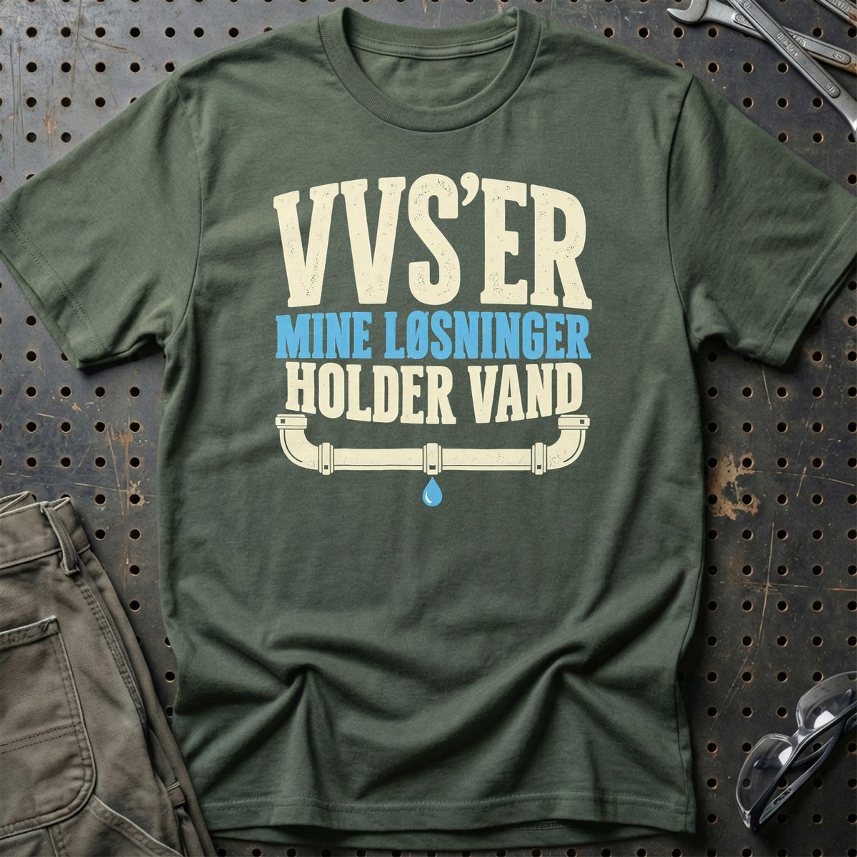 
Produktbillede af VVS’er – Mine Løsninger Holder Vand T-Shirt