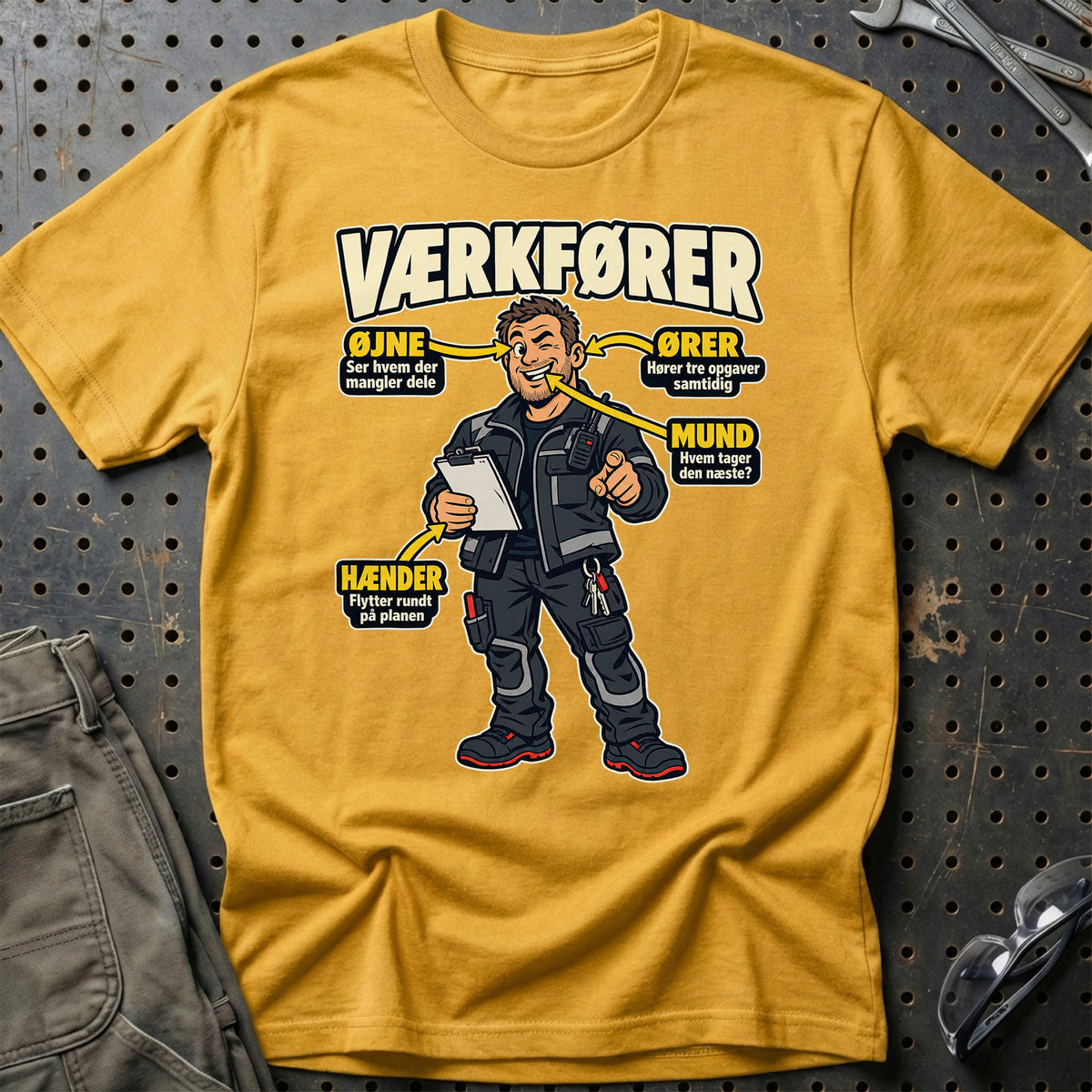 
Produktbillede af Værkfører – Anatomi T-Shirt