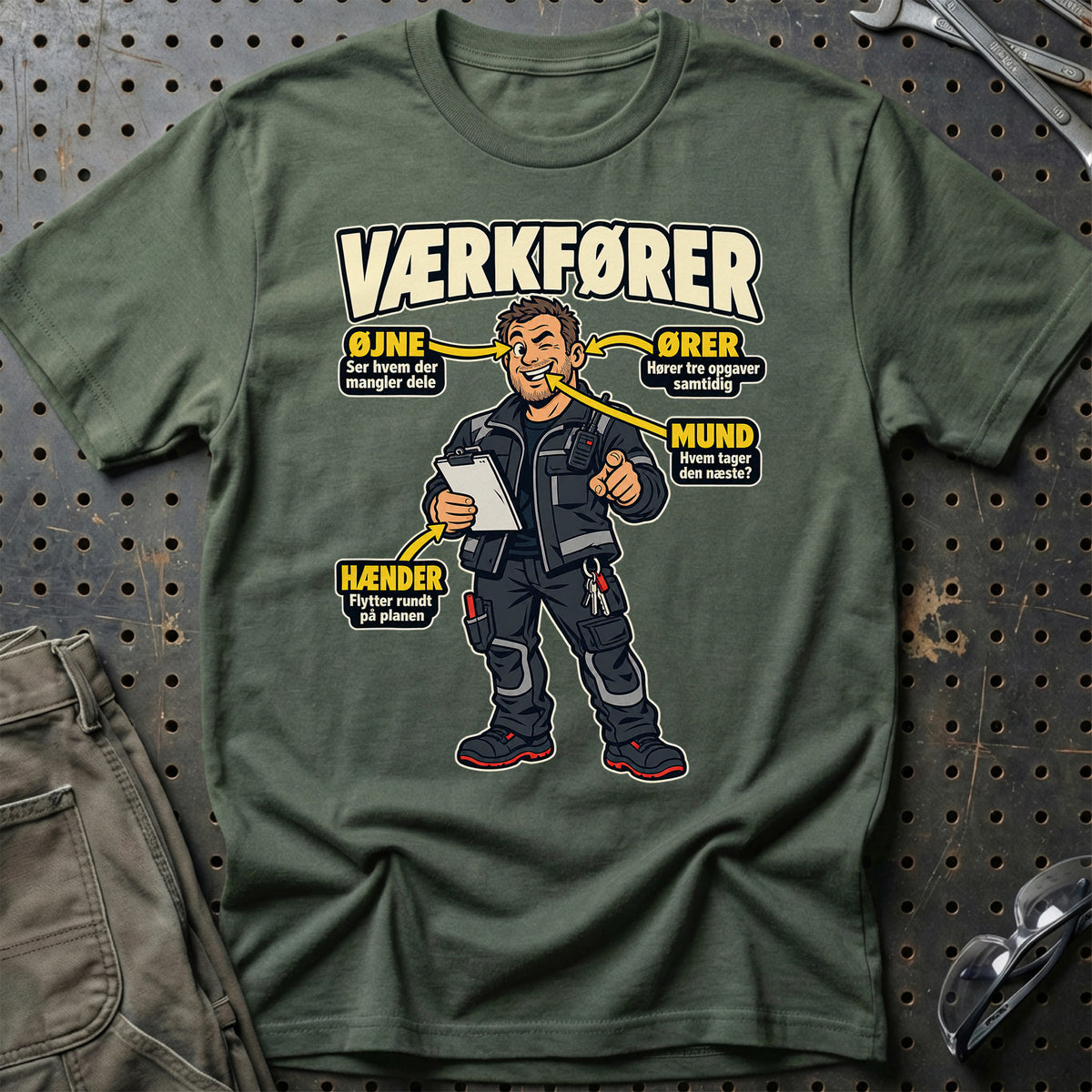 
Produktbillede af Værkfører – Anatomi T-Shirt