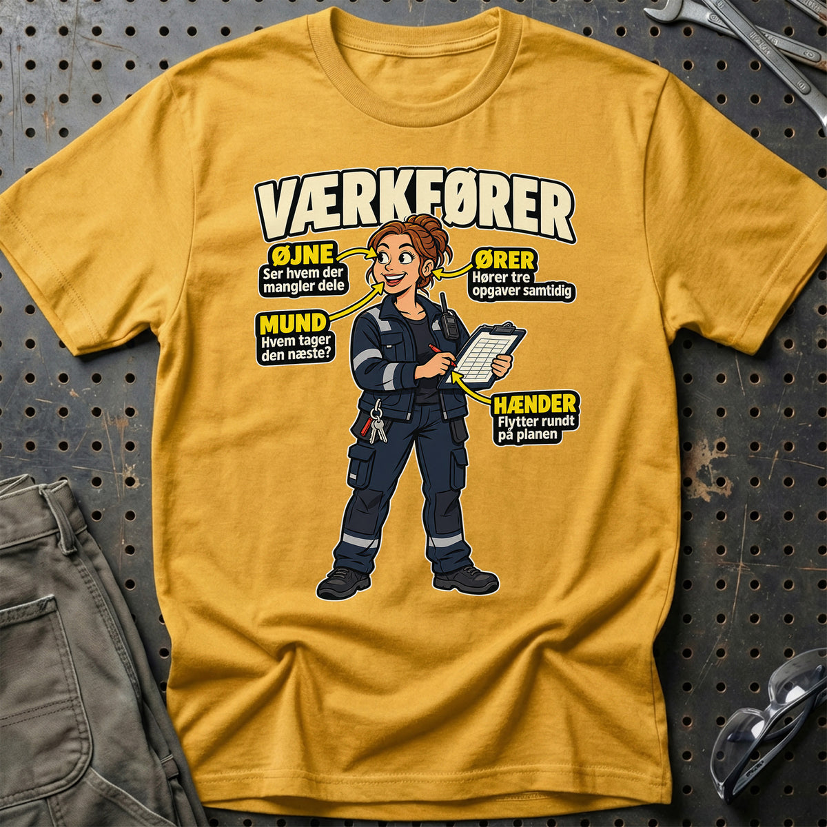 
Produktbillede af Værkfører – Anatomi T-Shirt
