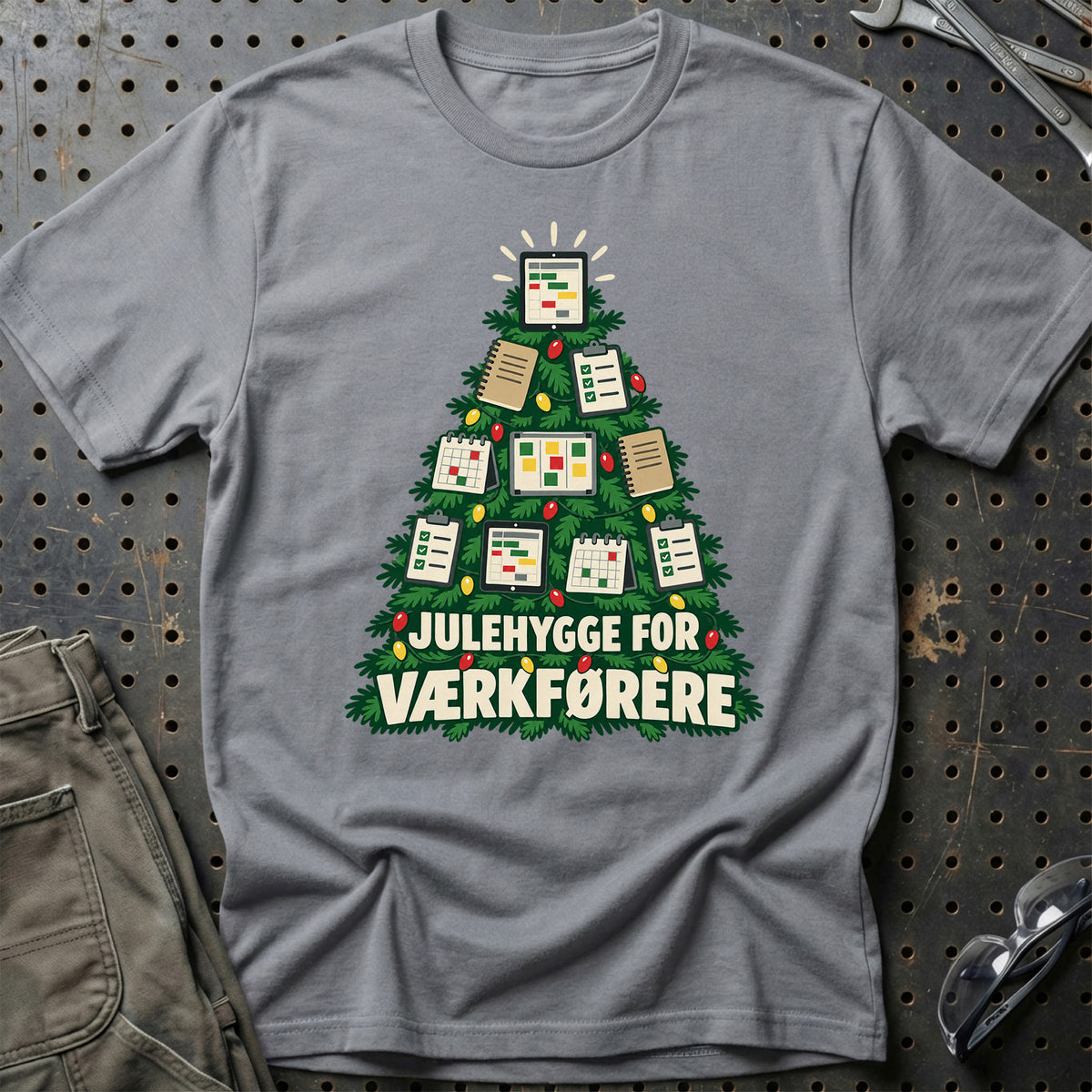 
Værkfører – Julehygge – Unisex T-Shirt – Grå Sport