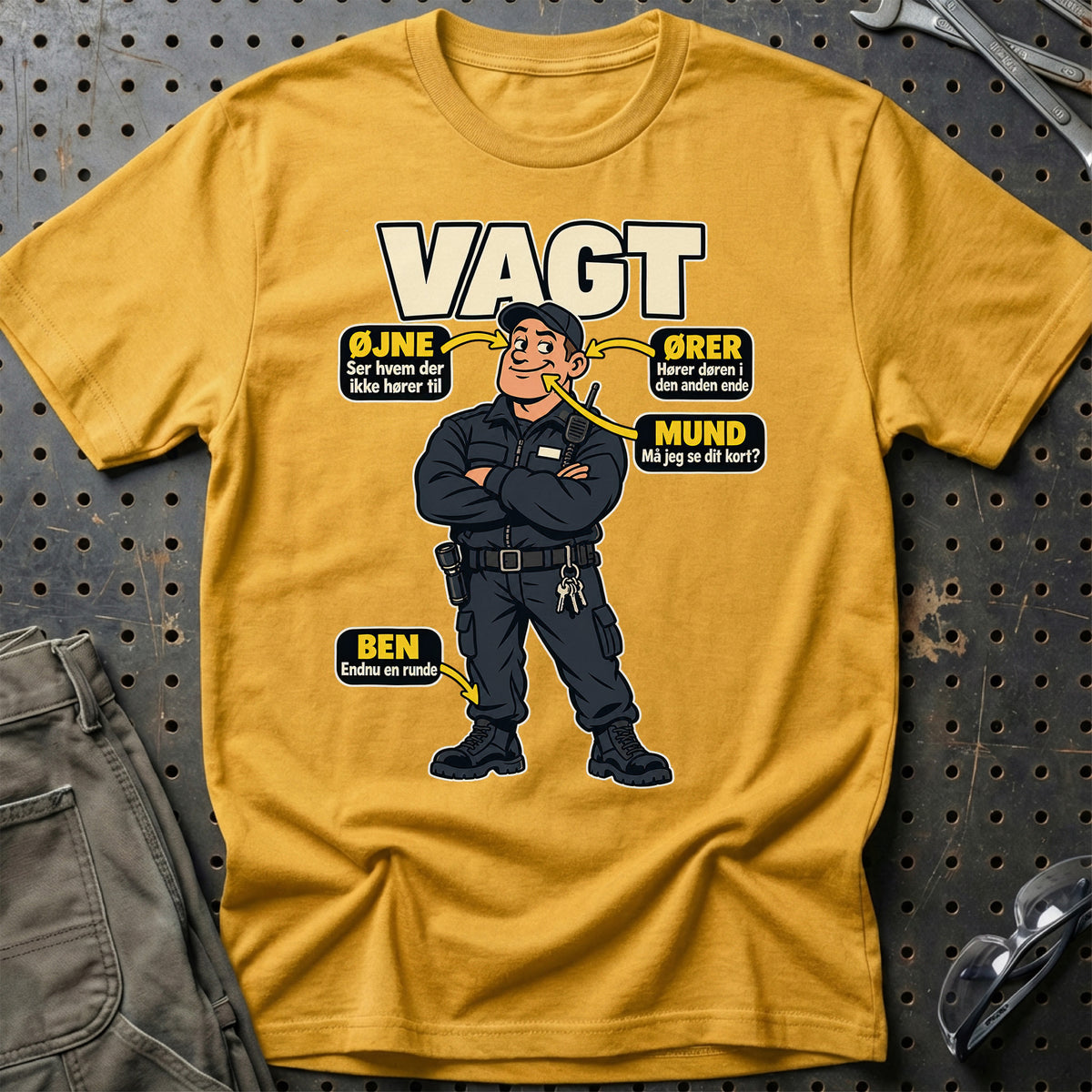 
Produktbillede af Vagt – Anatomi T-Shirt