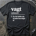 
Vagt – Definition T-Shirt – Sort
