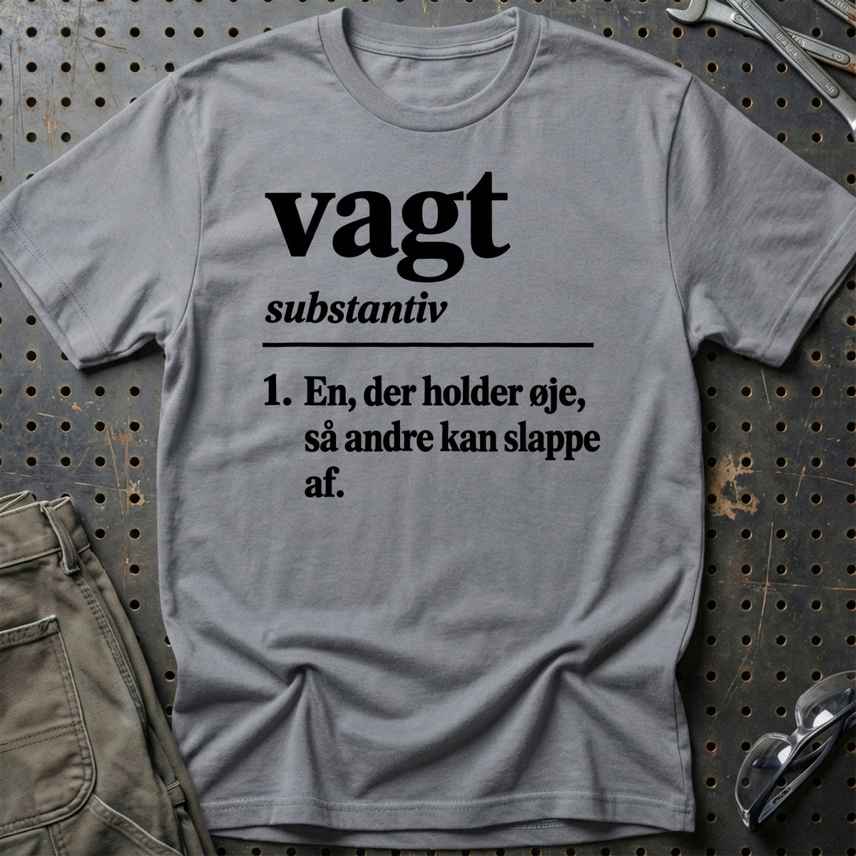 
Vagt – Definition T-Shirt – Grå Sport