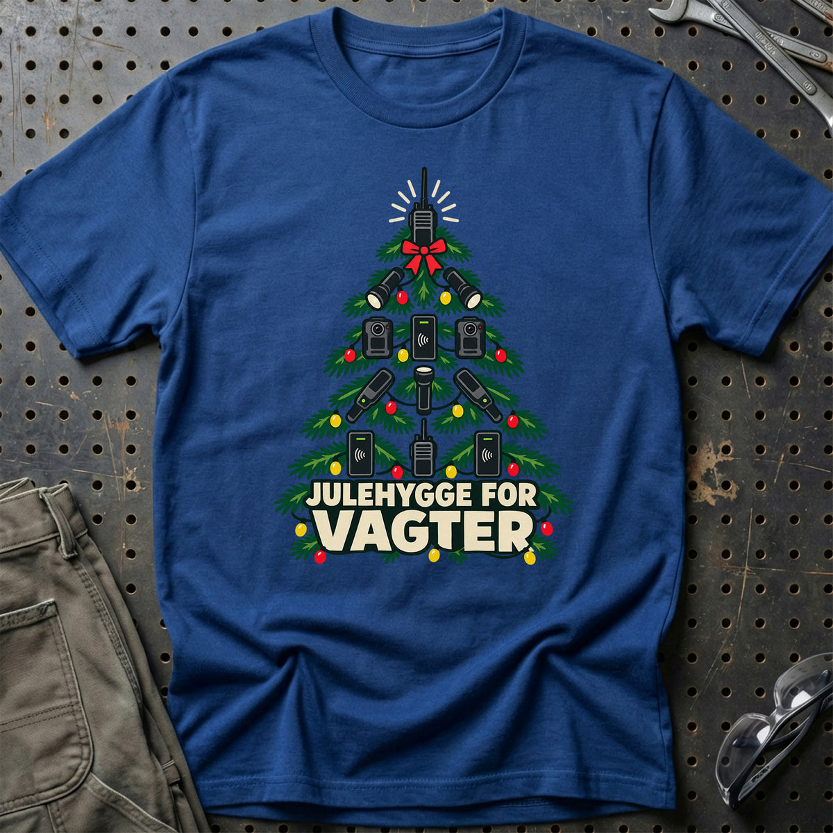 
Vagt – Julehygge – Unisex T-Shirt – Blå Royal