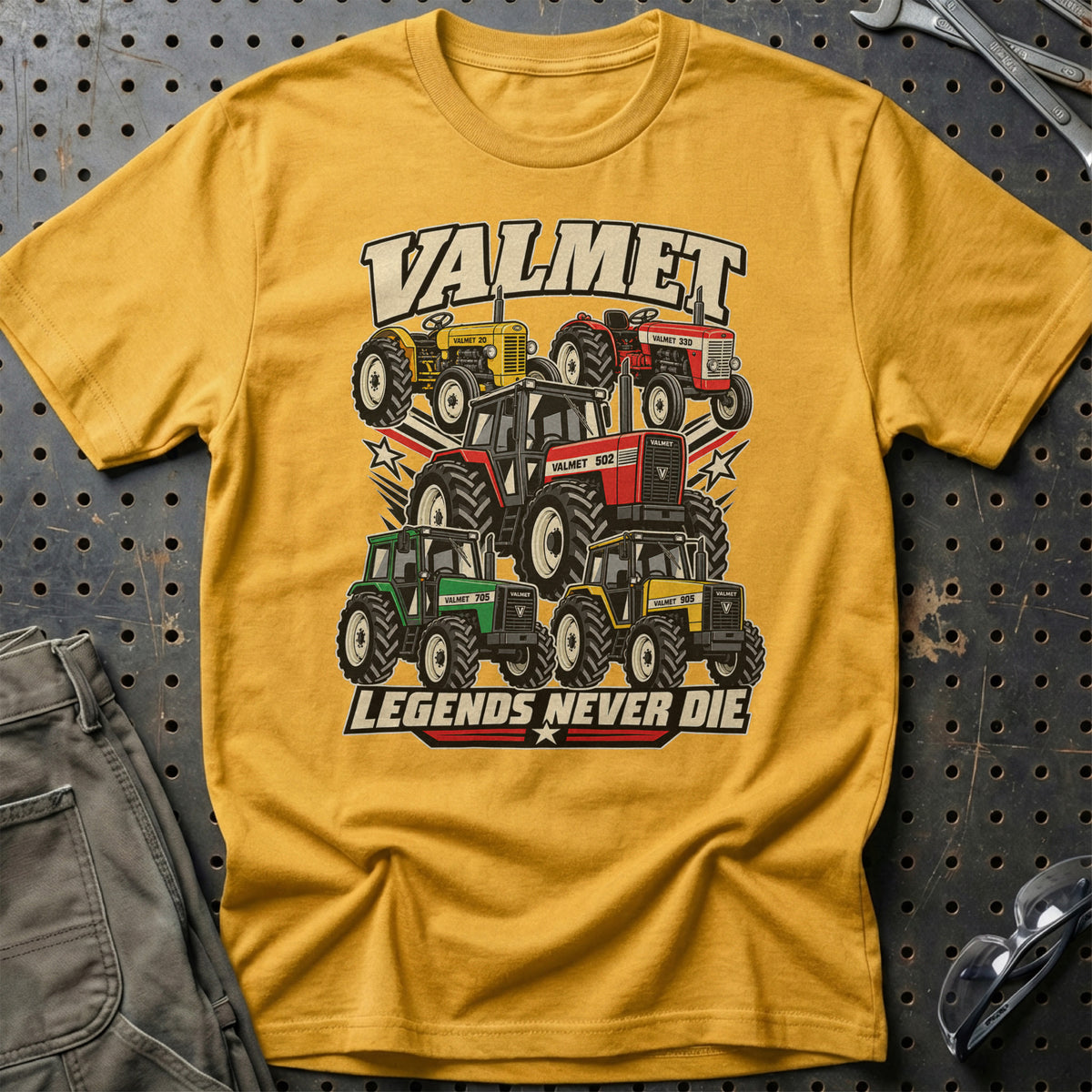 
Produktbillede af Valmet Legends Never Die T-Shirt