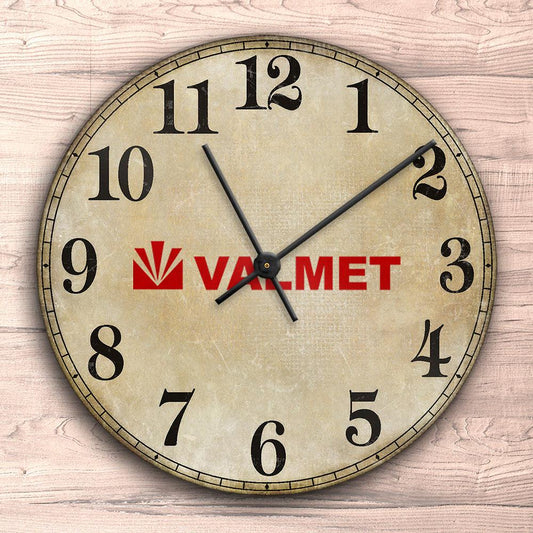 Valmet Vægur Rundt-Clock-Valmet-Garage Culture Shop- garage - man cave - merchandise